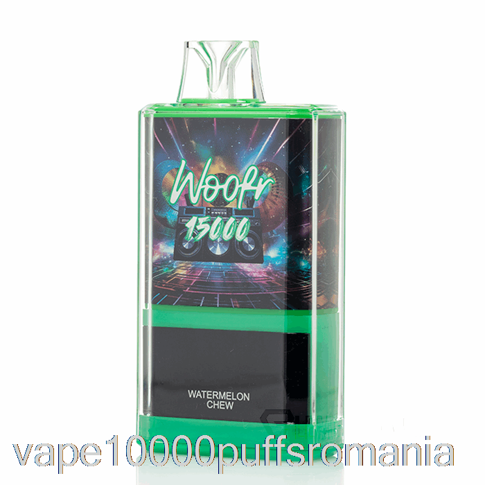 Vape Romania Woofr 15000 De Mestecat Pepene Verde De Unica Folosinta